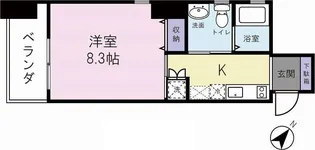 アイワプラザ【10階】の間取り