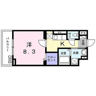 ブルック ブリーズ【4階】の間取り