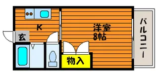 レクサス芳泉【3階】の間取り