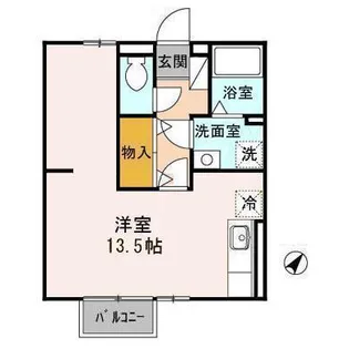 セジュール杉本 AB【1階】の間取り