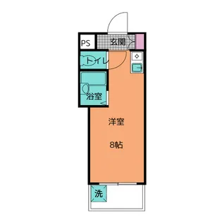 フォレスト森【1階】の間取り