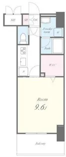 Artio Domani【9階】の間取り