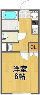 ミラベル大和田【1階】の間取り