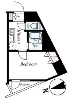 グランジュール目白西【5階】の間取り