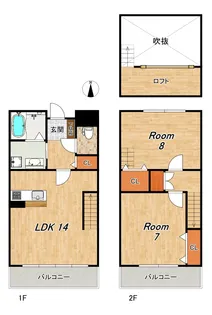 MAKANI長岡京の間取り