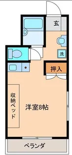 メゾンベル【2階】の間取り