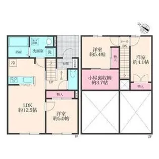 グランシアの間取り