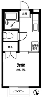 サマックスリバー【2階】の間取り