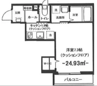 アネーロ経堂【2階】の間取り
