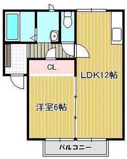 グリーンシティD棟【2階】の間取り