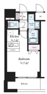 桜通ビッグビート【10階】の間取り