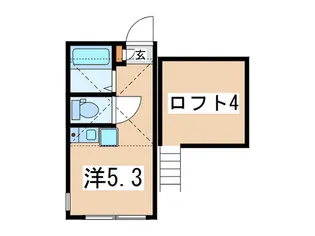 G・Aヒルズ南万騎が原【2階】の間取り