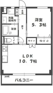 アルファスタイル今【4階】の間取り