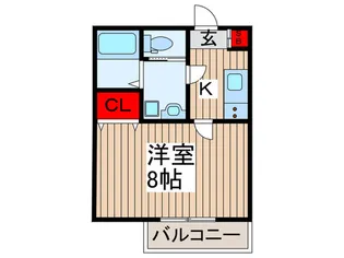 Samuser【1階】の間取り