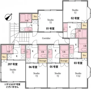 グリーンハイツ山崎A【1階】の間取り