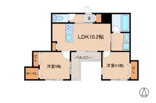 CIELO【2階】の間取り