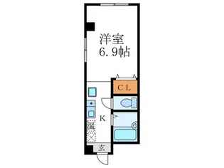 サ-ティフル新二条【3階】の間取り