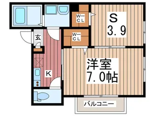 Operation Bonheur 草加松原【2階】の間取り