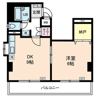 ベリエステ巣鴨【2階】の間取り