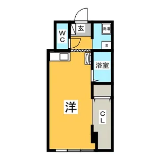 東山パークビル【3階】の間取り