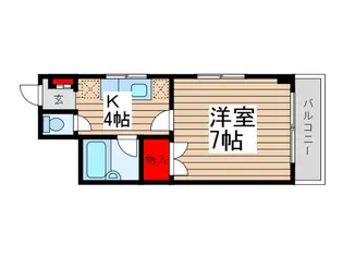 メゾンふじ【3階】の間取り