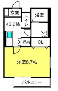 樹-itsuki-【3階】の間取り