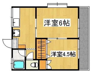 オレンジハイツ【2階】の間取り