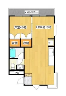 八千代レジデンス【3階】の間取り