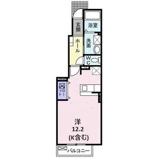 グラシュ・プレーヌVII A【1階】の間取り