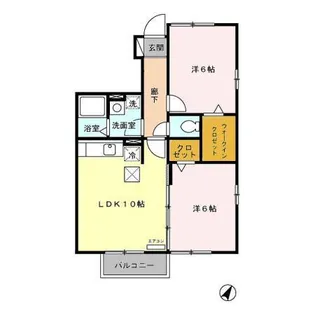 アクア【1階】の間取り