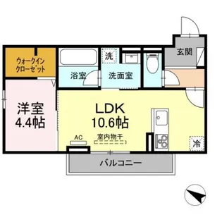 キャトル・セゾン【3階】の間取り