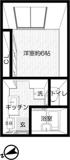 グリーンハイツ【2階】の間取り