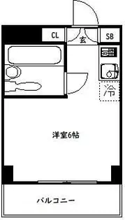 東村山ペガサスビル【4階】の間取り