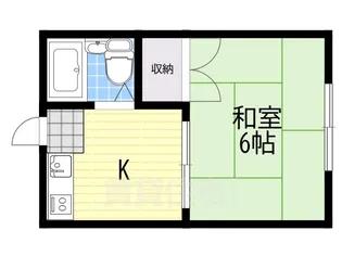 ハイツ一条2【2階】の間取り