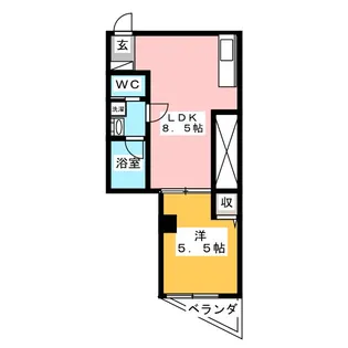 小林ビル【4階】の間取り