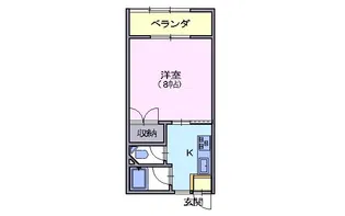 MKハイツ89【2階】の間取り