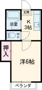 コーワパレス神立【2階】の間取り