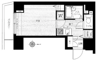 トーシンフェニックス目白弐番館【4階】の間取り