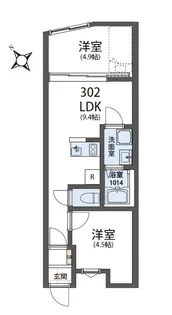 ★先行申込受付中★TheSiesta東村山BrickHaus【3階】の間取り