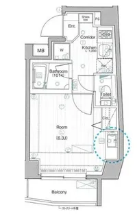 SYFORME TOGOSHI-KOEN【4階】の間取り