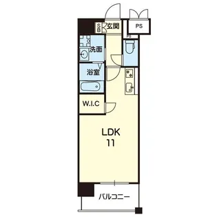 ライズ大津IV【9階】の間取り