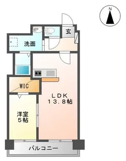 Kanon Sendai【4階】の間取り