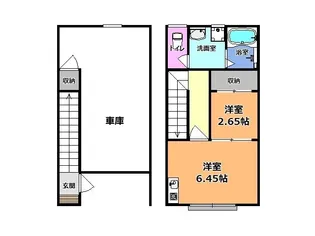 ファミーユ錦【2階】の間取り