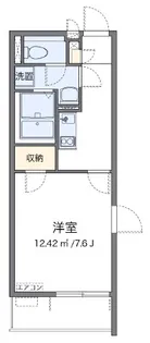 クレイノミオラヴィラ【3階】の間取り