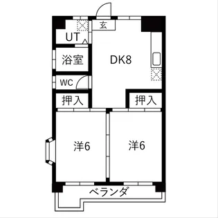 ショーヨ―ビル【2階】の間取り
