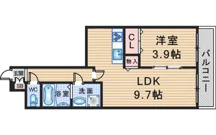 BLANCOSTA THE CLASS【2階】の間取り