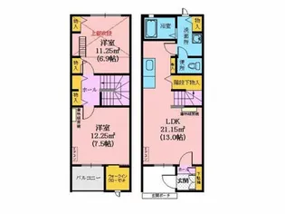 グランプラスMの間取り