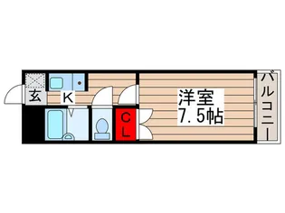 飛田第二ビル【3階】の間取り