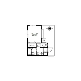 シャトル千駄ヶ谷【4階】の間取り