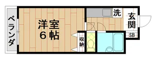 ルヴェール光陽【6階】の間取り